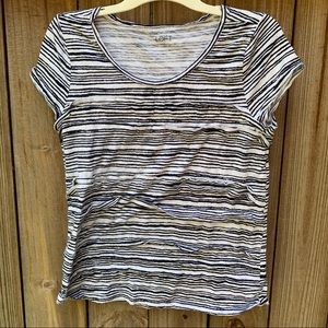 Loft women zebra tee/Large